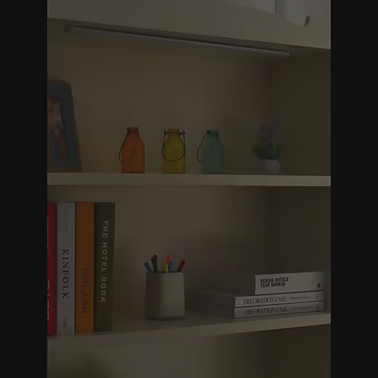 Dolap Altı Işıklar LED Hareket Sensörü Gece Lambası İnce Şarj Edilebilir Kısılabilir Lambalar Mutfak Dolabı Yatak Odası Gardırop Aydınlatma