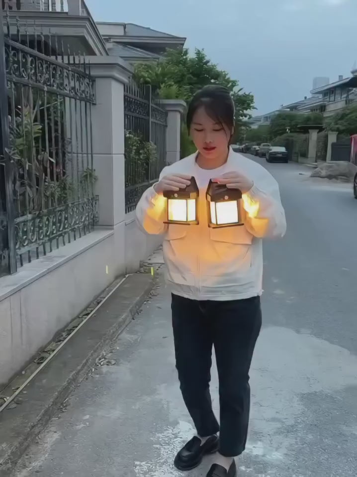 Açık Güneş Duvar Lambası Su Geçirmez Tungsten Filament Lamba İndüksiyon Lambası Ev Işık Bahçe Duvar Işık