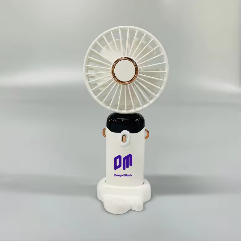 Şarjlı Taşınabilir  Mini El Fanı Dijital Göstergeli (1200 Mah.Pil Gücü) Ultra Hafif Ergonomik