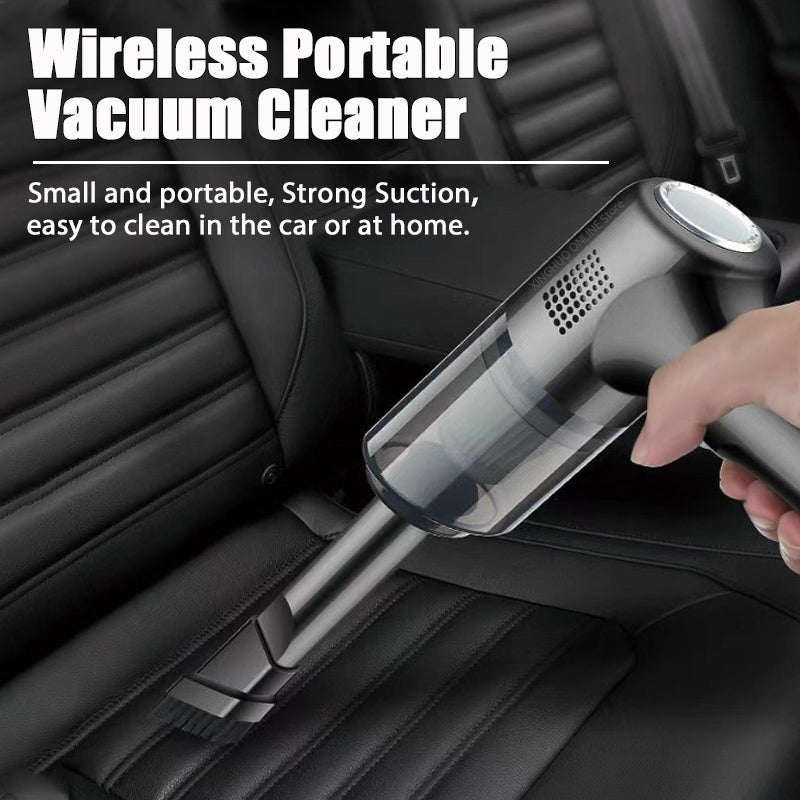 15000PA Mini Taşınabilir Kablosuz Şarjlı Araba Elektrikli Süpürge Güçlü Emiş Toz Catcher Ev Temizleme Makinesi Akülü El Hava Duster